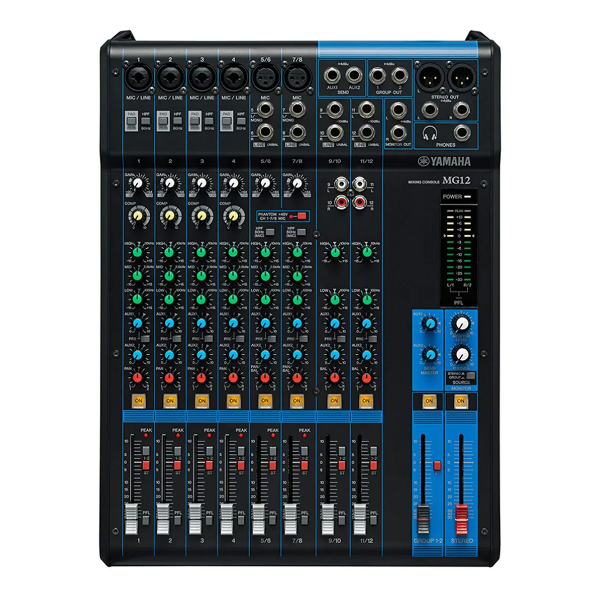 Bàn Mixer Yamaha MG12