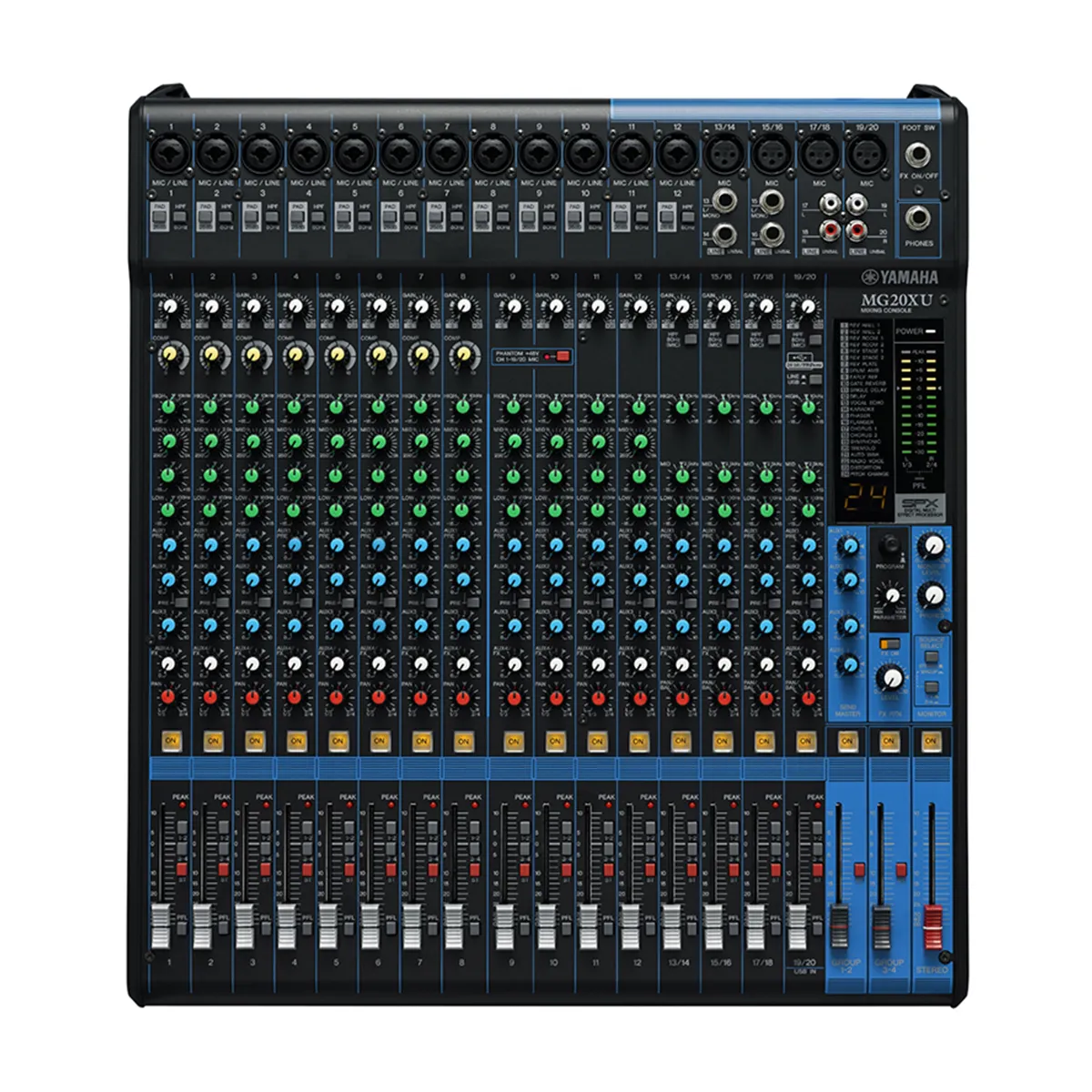 Bàn mixer Yamaha MG20XU