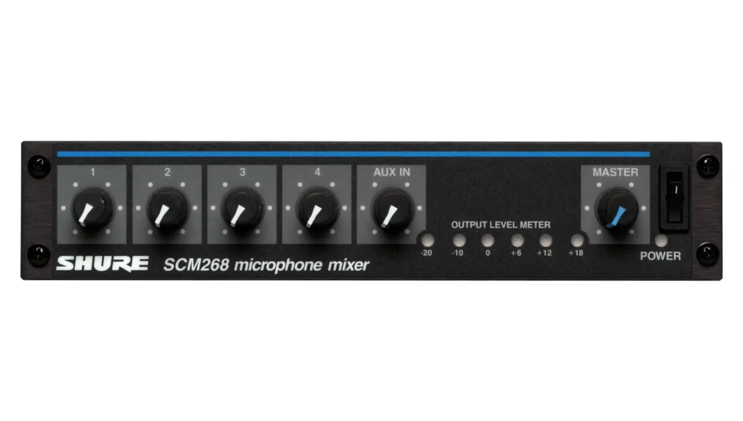 Bàn trộn microphone 4 kênh Shure SCM268E