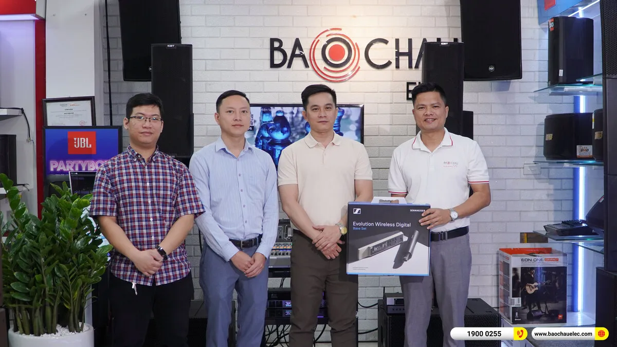 Bảo Châu Elec tiếp đón đại diện Sennheiser sang thăm và làm việc