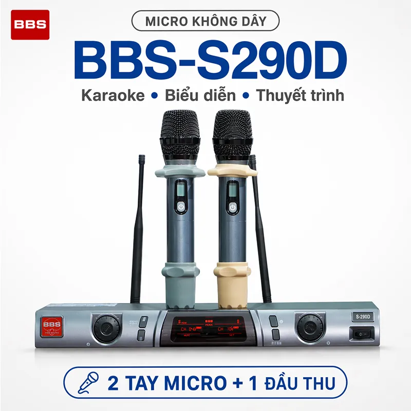 Micro không dây BBS-S290D