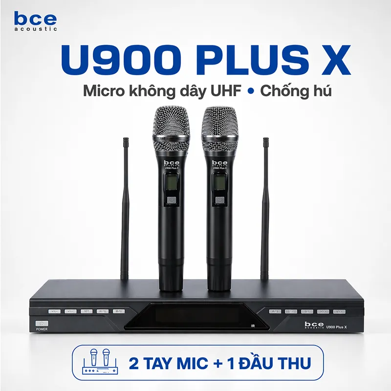 Micro không dây BCE U900 Plus X (New)