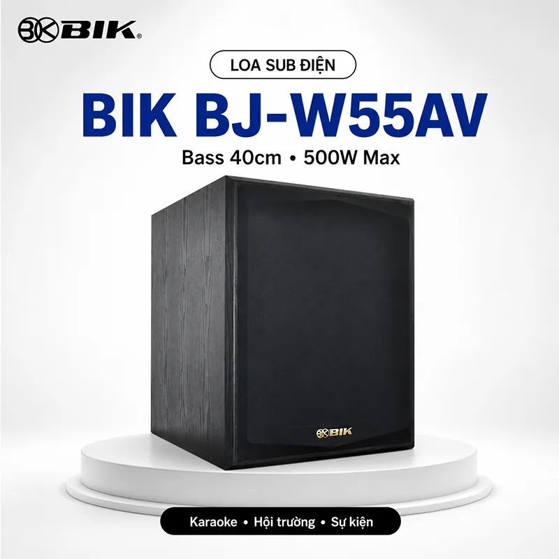 Loa sub điện BIK BJ-W55AV (Bass 40cm)