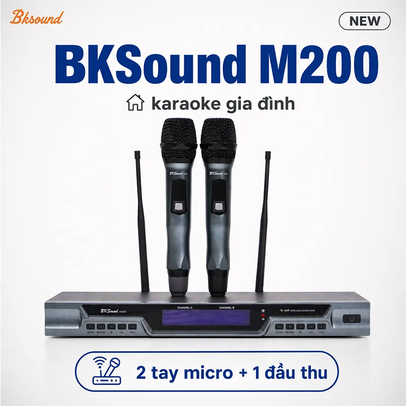Micro không dây Bksound M200 