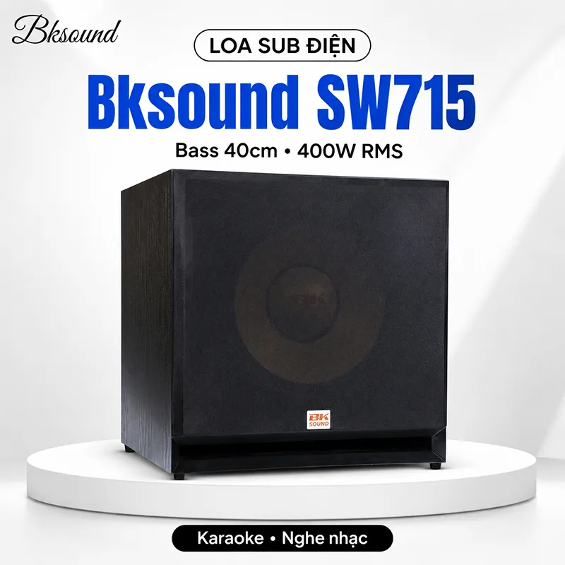 Loa sub điện Bksound SW715 (bass 40)