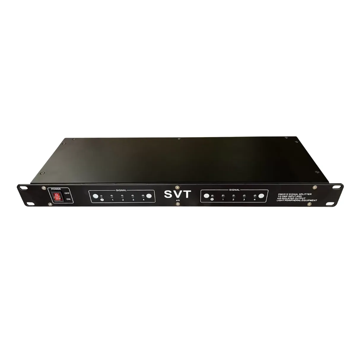 Bộ chia và khuếch đại tín hiệu DMX 2 IN 8 OUT