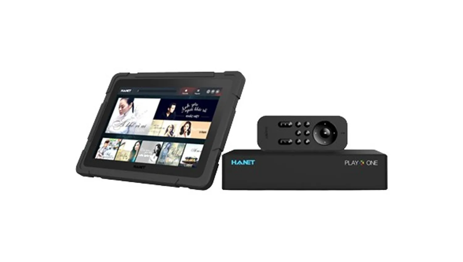 Đầu Hanet PlayX One 2TB + máy tính bảng Smartlist