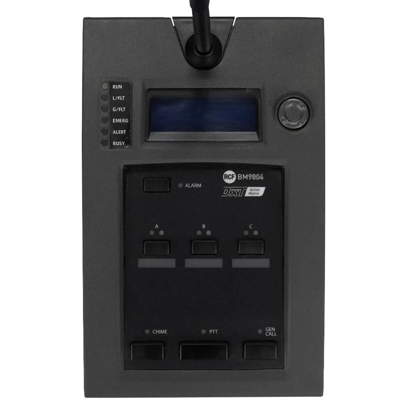 Bộ điều khiển micro khẩn cấp RCF BM 9804