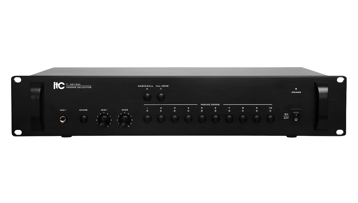 Bộ điều khiển phân 10 vùng với bộ chọn loa ITC T-6212