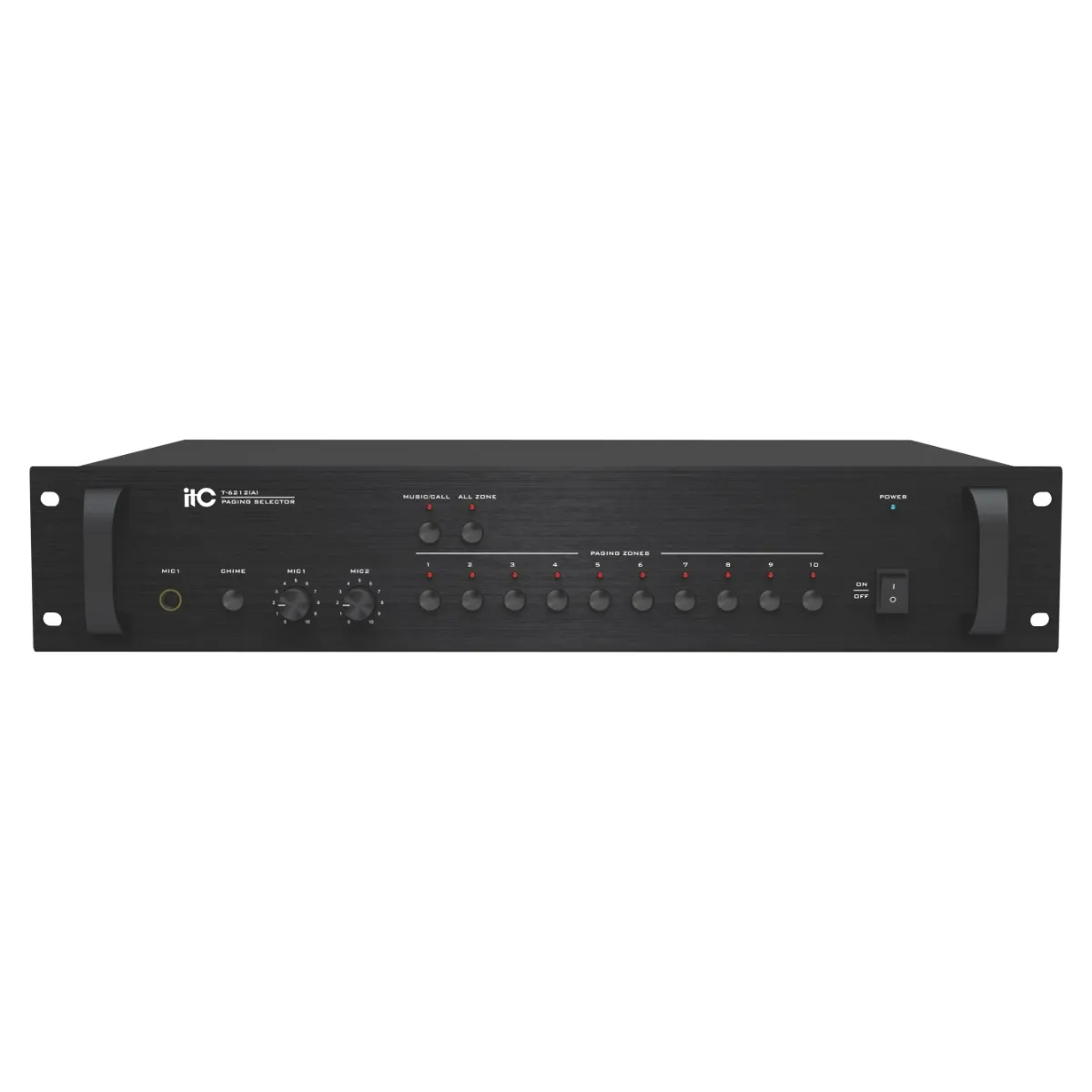 Bộ điều khiển phân 10 vùng với bộ chọn loa ITC T-6212