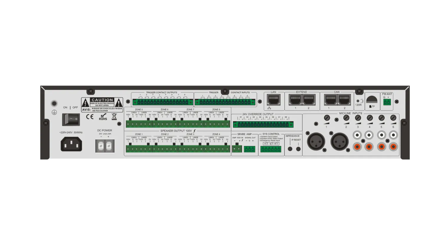 Bộ điều khiển trung tâm ITC VA-6200MA