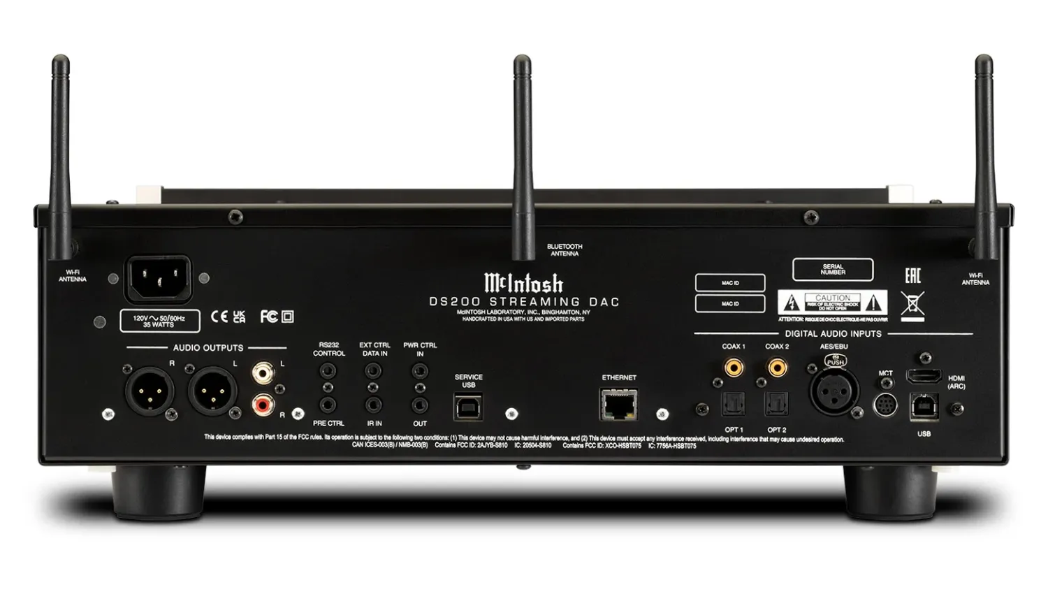 Bộ Giải Mã DAC McIntosh DS200