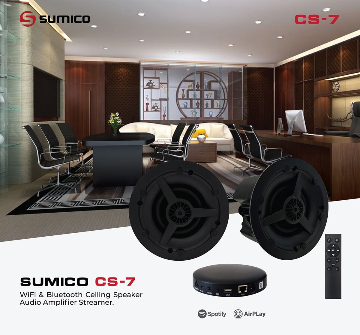 Bộ loa âm trần Sumico CS-7