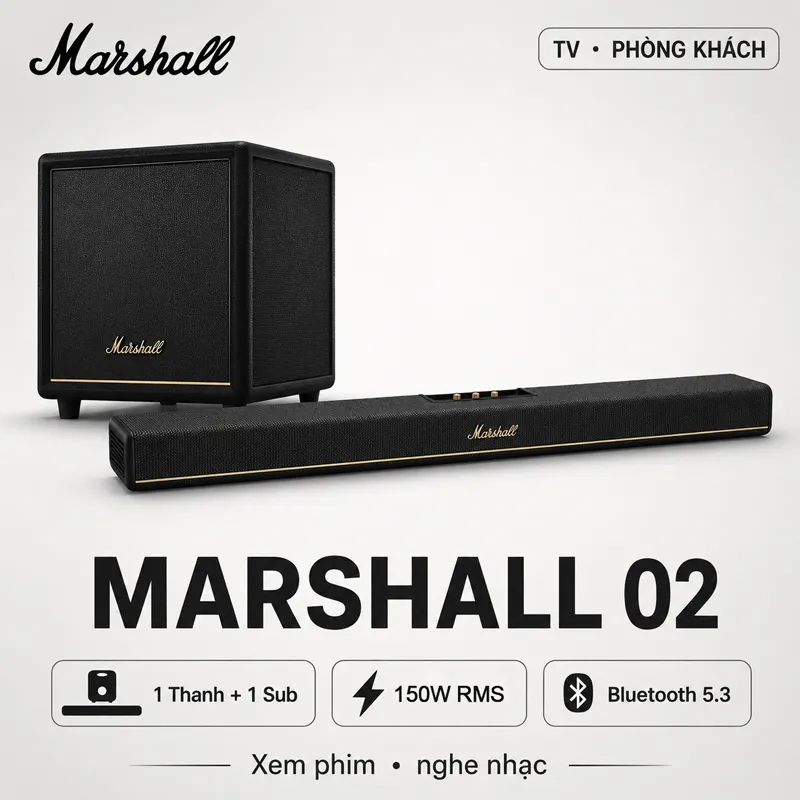 Bộ Loa Soundbar Marshall 02
