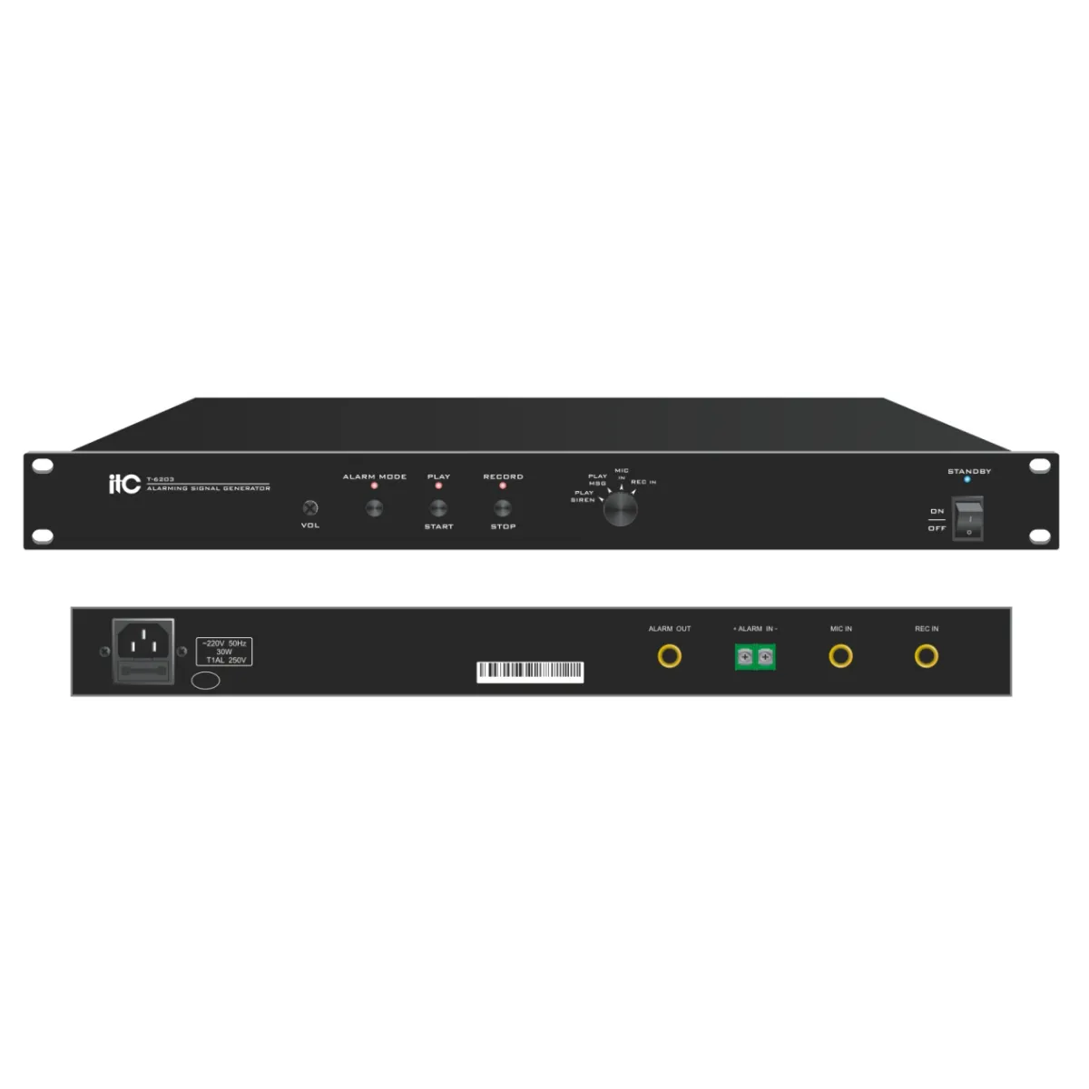 Bộ lưu tín báo cháy và ghi âm giọng nói ITC T-6203