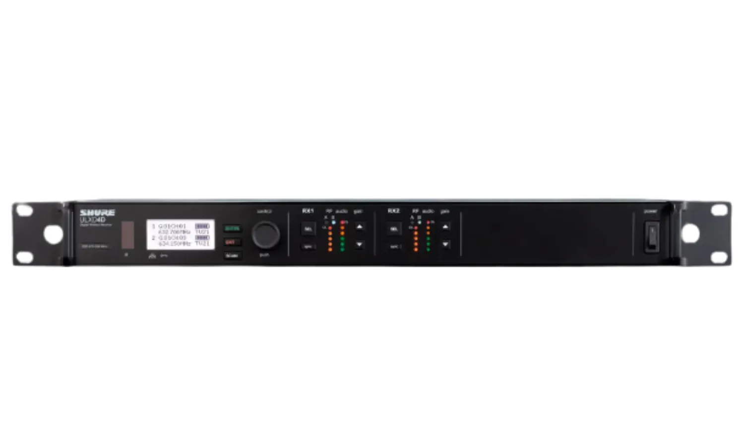 bộ nhận không dây 2 kênh Shure ULXD4DE