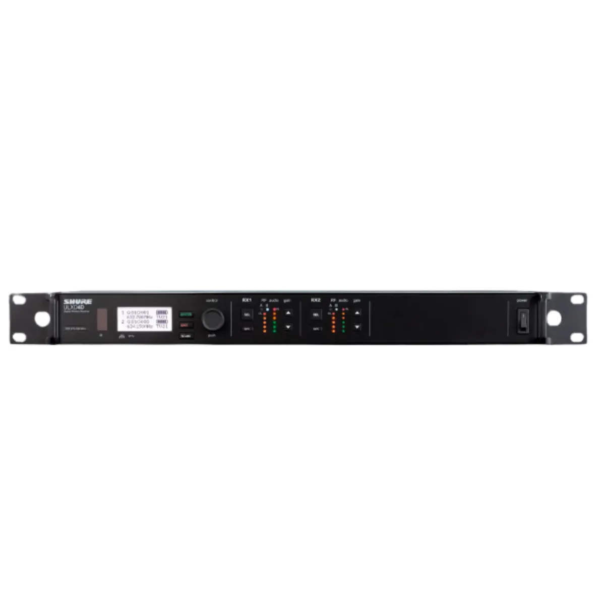bộ nhận không dây 2 kênh Shure ULXD4DE
