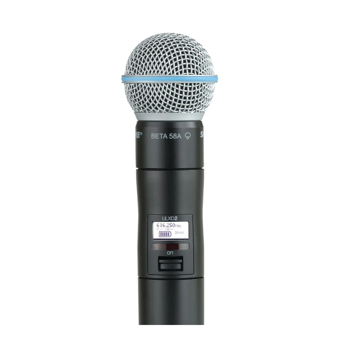 Bộ phát cầm tay với đầu micro Shure ULXD2/B58