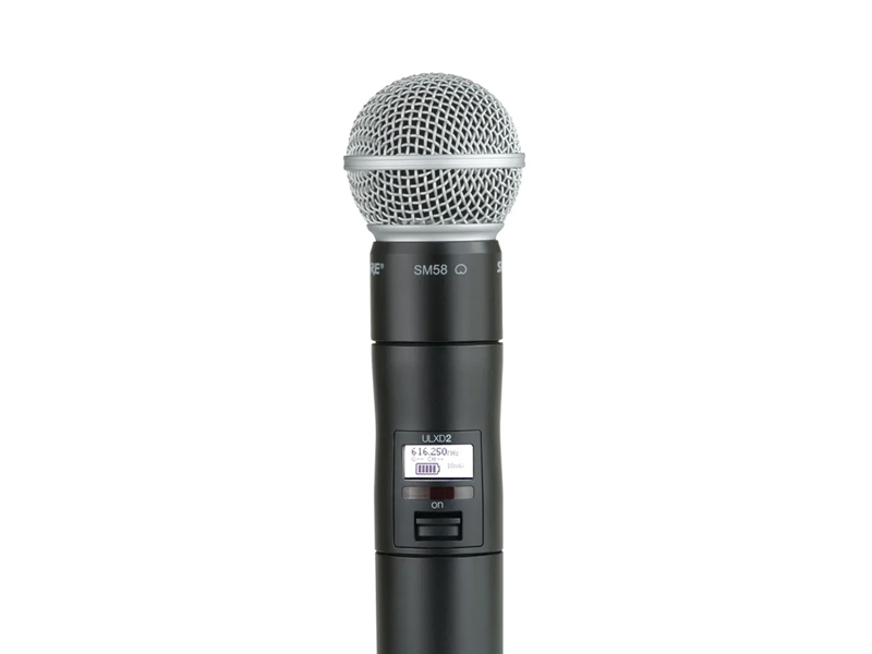 Bộ ph&aacute;t cầm tay với đầu Micro Shure ULXD2/SM58