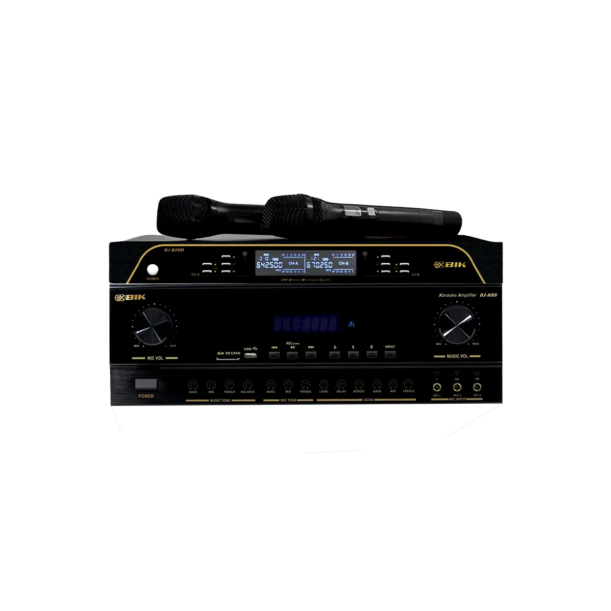 Dàn karaoke gia đình BIK14 (BIK BJ S886 II, BIK BJ A88, BIK BJ-U200) - Hình 4