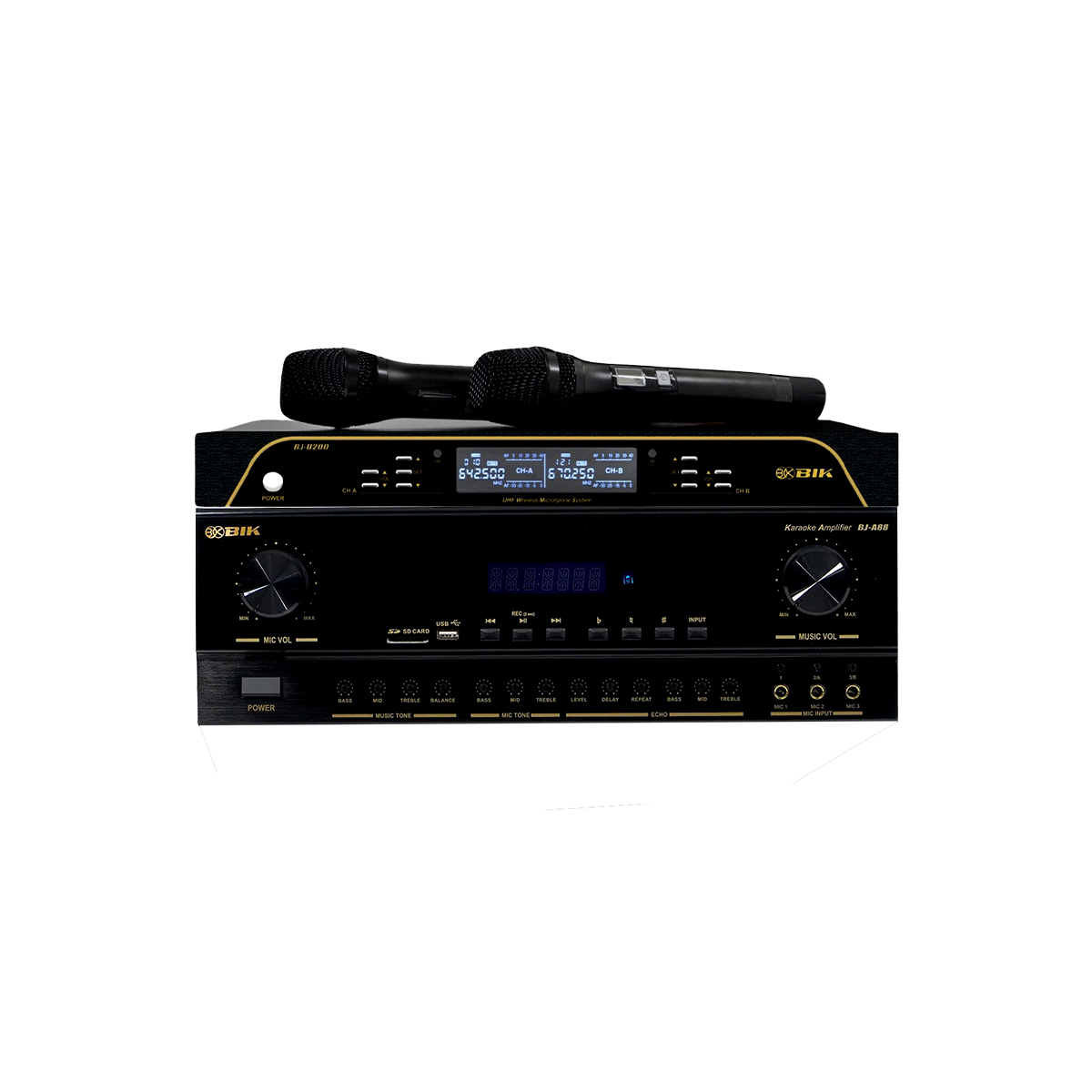 Dàn karaoke gia đình BIK14 (BIK BJ S886 II, BIK BJ A88, BIK BJ-U200) - Hình 4