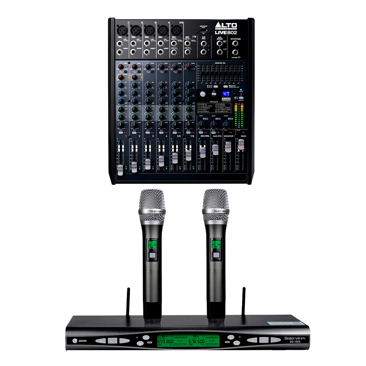 Dàn karaoke - sân khấu dBTechnologies 02 (dBTechnologies Opera 12, Live802, dBTechnologies Sub615, BS-790S) - Hình 6