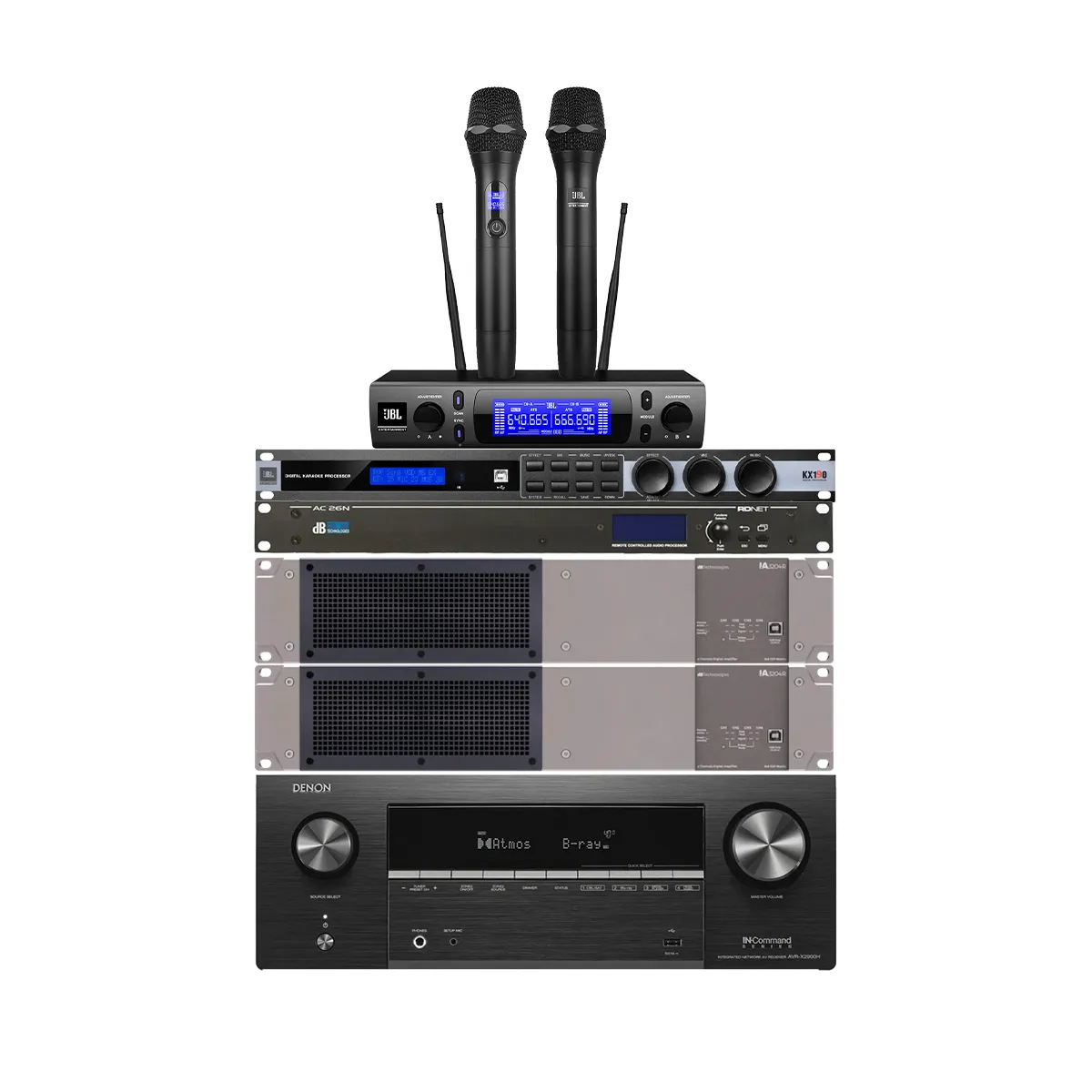 Dàn âm thanh cao cấp 3 trong 1 karaoke, nhạc, phim dBTechnologies 01