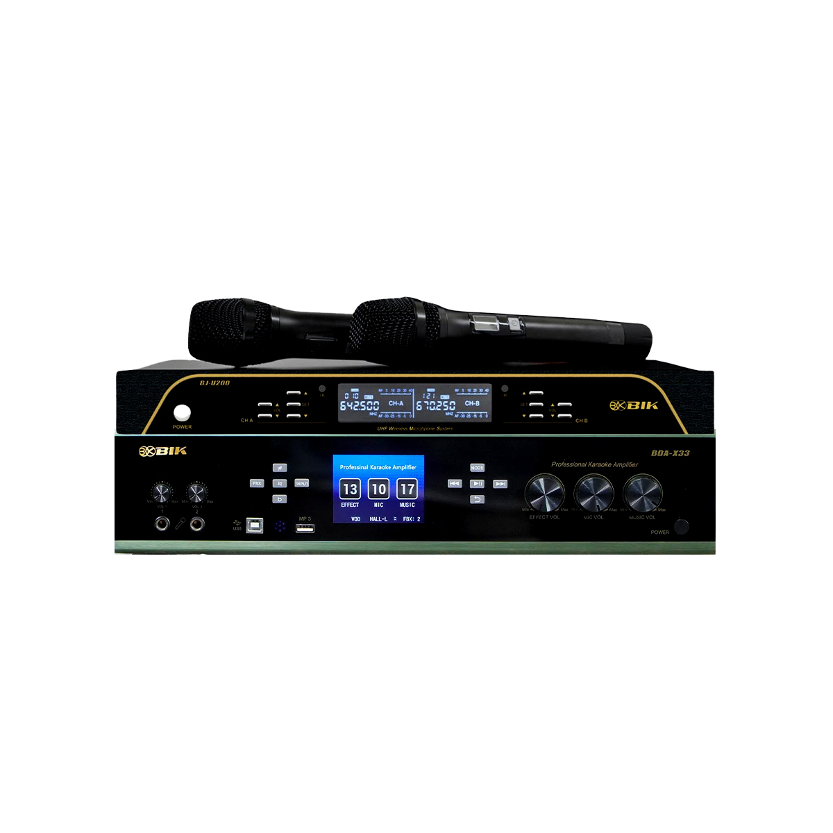 Dàn Karaoke - Nghe Nhạc BIK 03 (BIK BH-X1051, BIK BDA-X33, BIK BH-AW25, BIK BJ-U200) - Hình 4