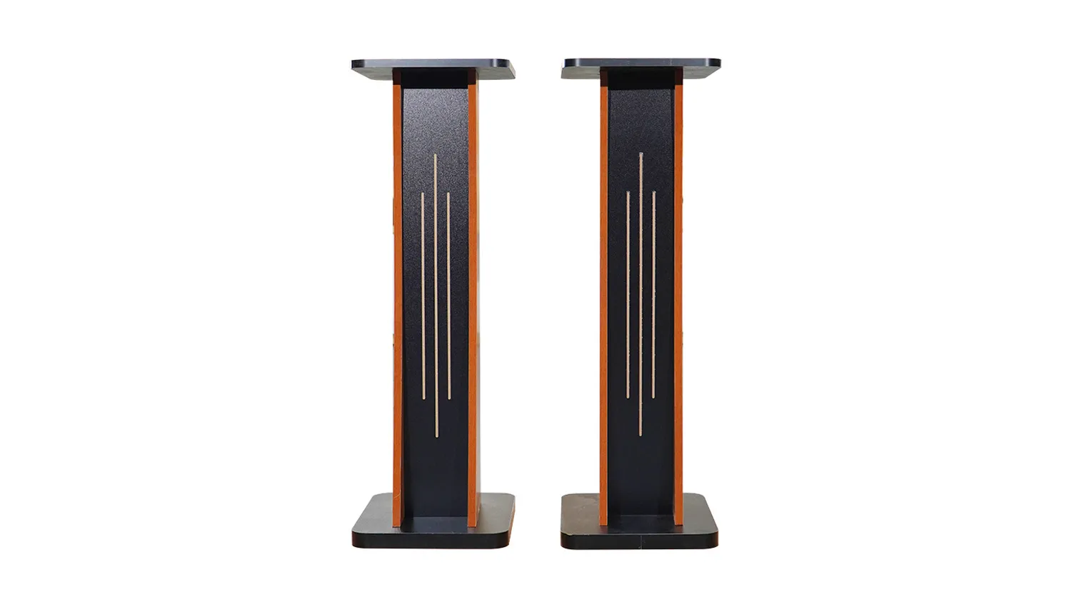 Chân loa gỗ cong 90cm mặt chính diện