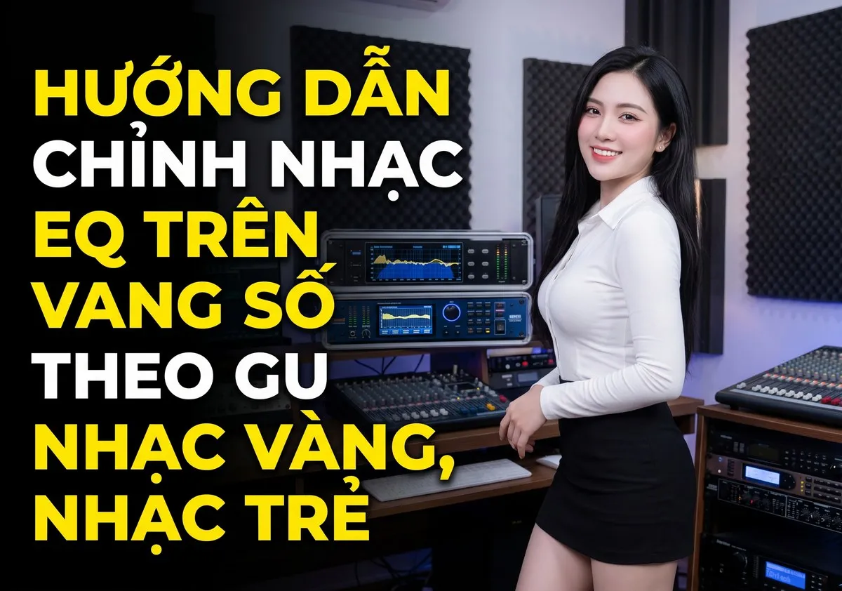 Cách Chỉnh EQ Music Trên Vang Số Cho Nhạc Vàng Và Nhạc Trẻ