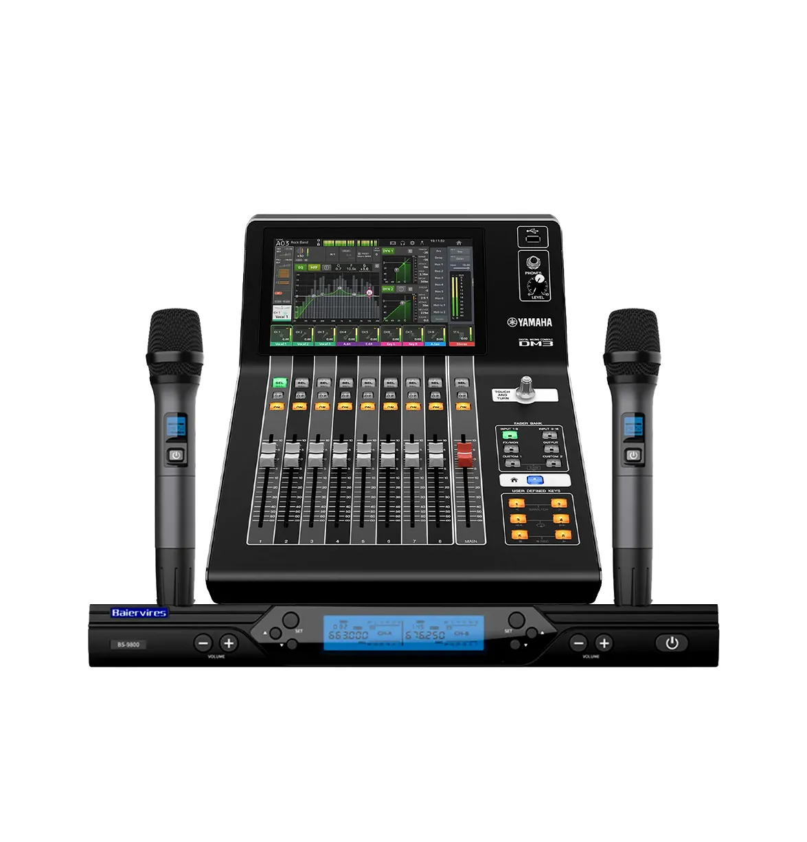 Dàn karaoke gia đình cao cấp dBTechnologies 09 (Opera Reevo 210, Yamaha DM3, Baiervires 9800, VIO S115, Bksound M8) - Hình 6