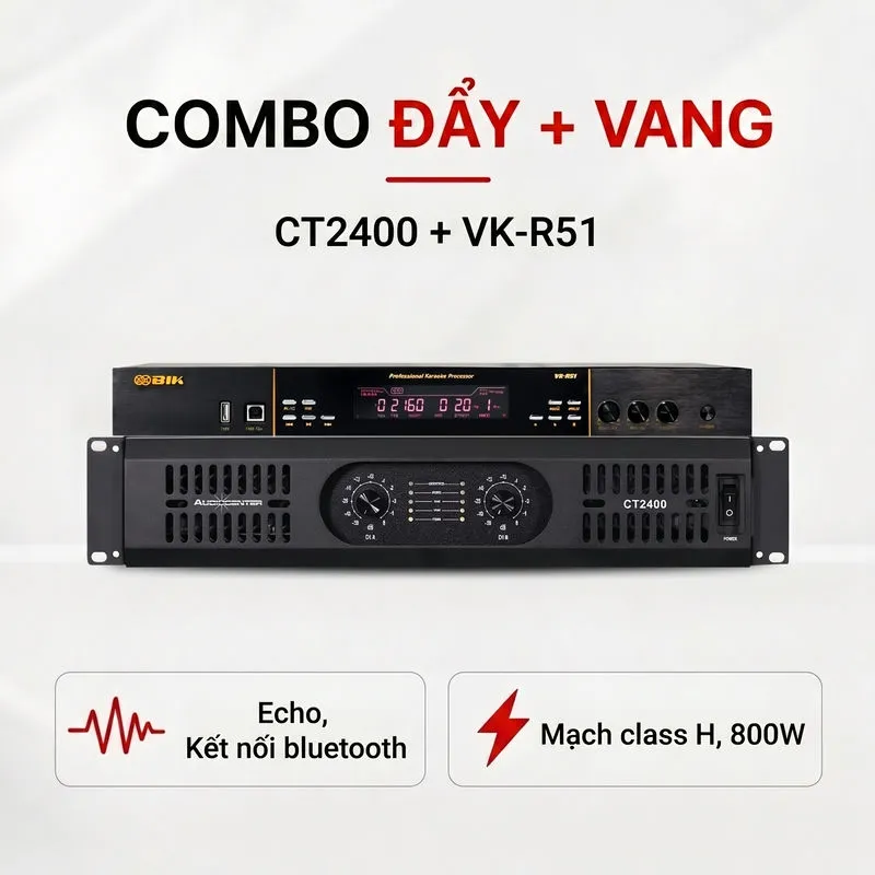 Combo đẩy vang KM18