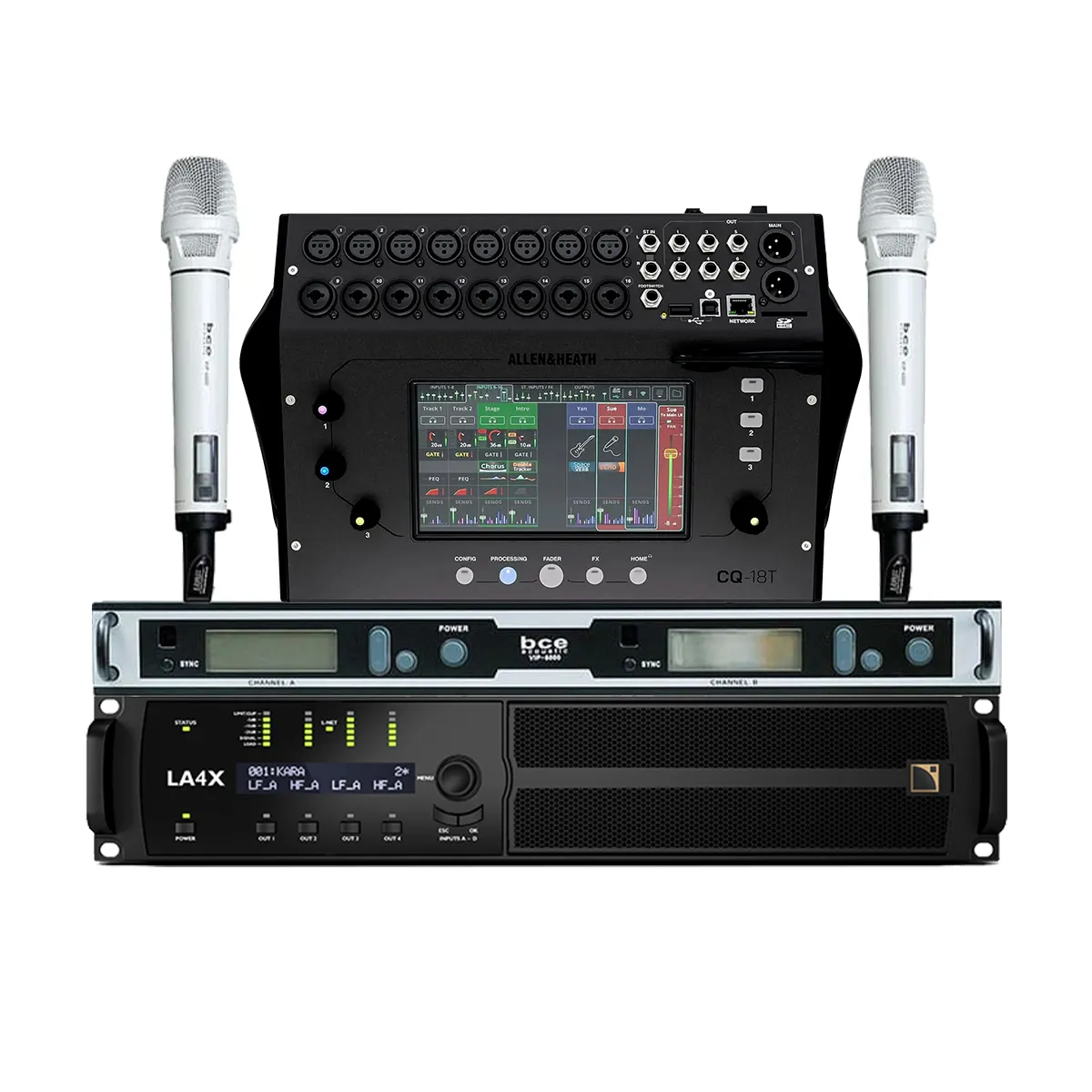 Dàn Karaoke L-Acoustics siêu VIP 03 (L-Acoustics X6i, LA4X, Allen & Heath CQ-18T, Sb6i, BCE VIP6000) - Hình 4