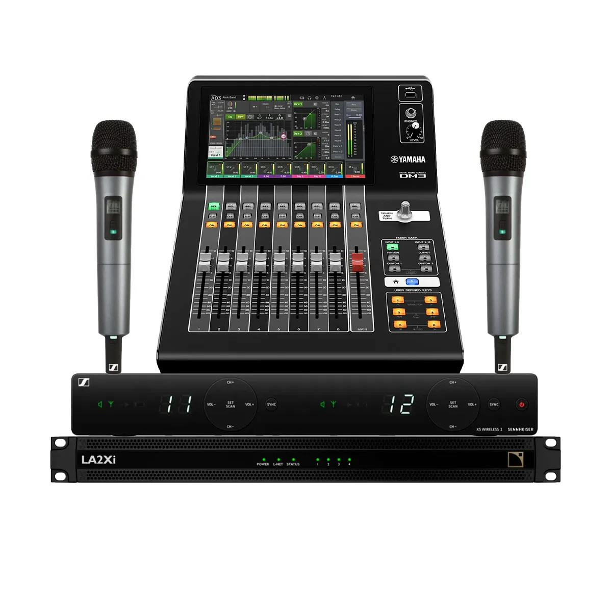 Dàn Karaoke L-Acoustics siêu VIP 05 (L-Acoustics X4i, LA2Xi, Yamaha DM3 Standard, Syva Sub, Sennheiser XSW 1-835 DUAL-B) - Hình 4