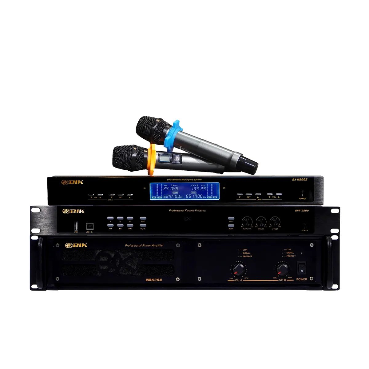 Dàn karaoke gia đình RCF GMAX 06 (RCF G-MAX 10, BIK VM620A, BIK BPR-5800, BIK BBK-W25A, BIK BJ-U500II) - Hình 4