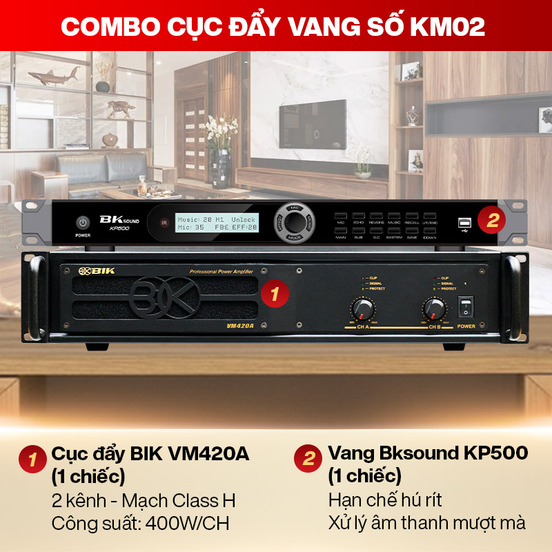 Combo Đẩy Vang KM02