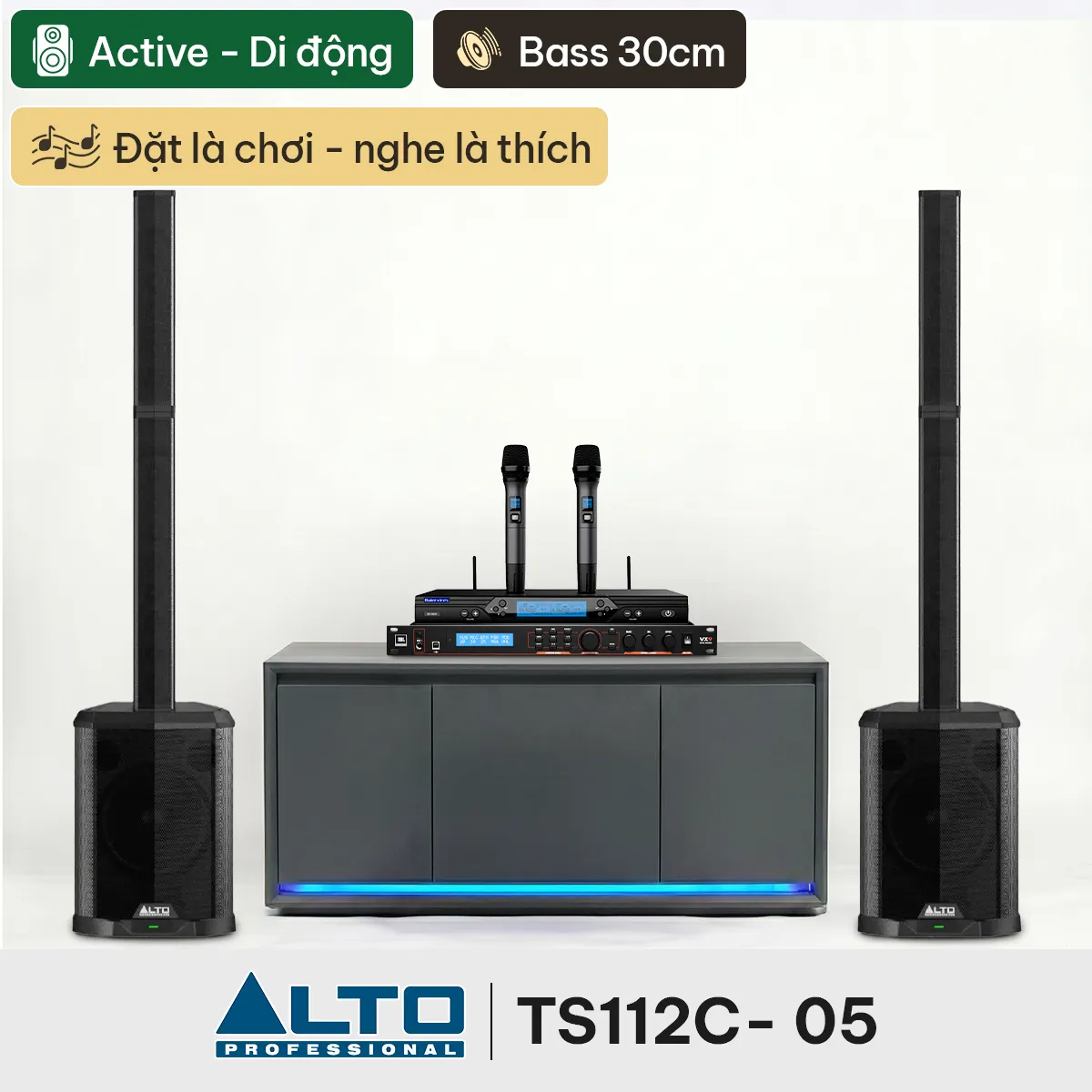 Combo loa cột Alto TS112C- 05
