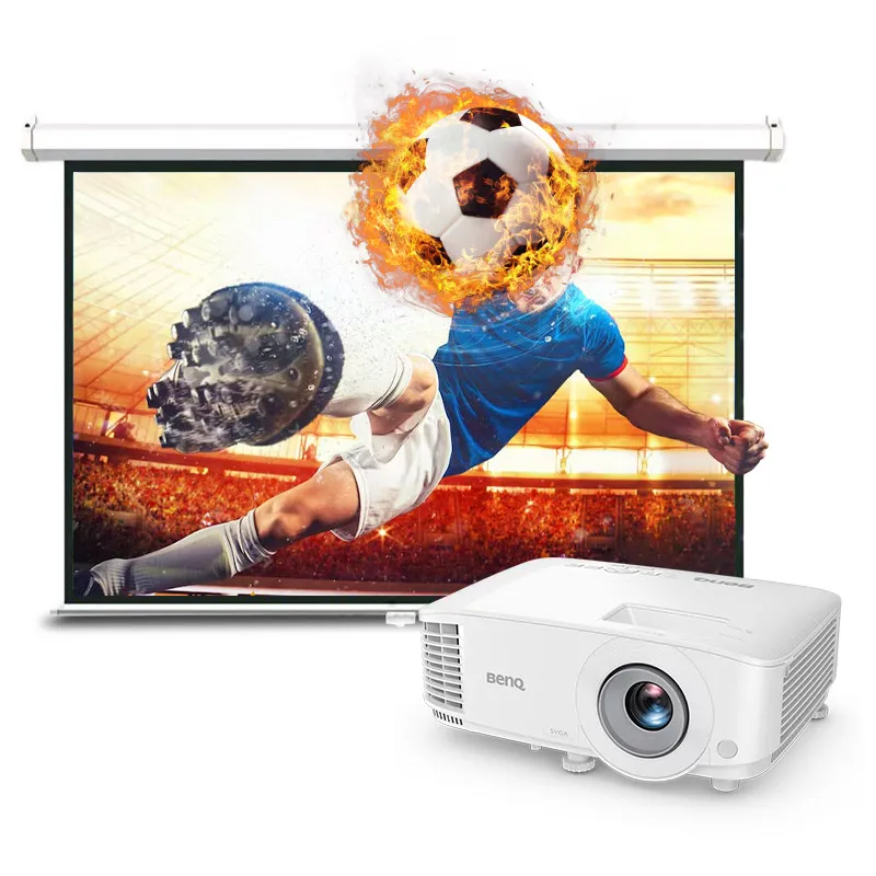 Combo máy chiếu BenQ MS560 + Màn chiếu điện 100inch