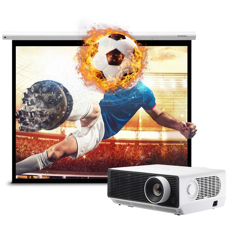 Combo máy chiếu LG BU50RG 4K + Màn chiếu Grandview CB-MI150