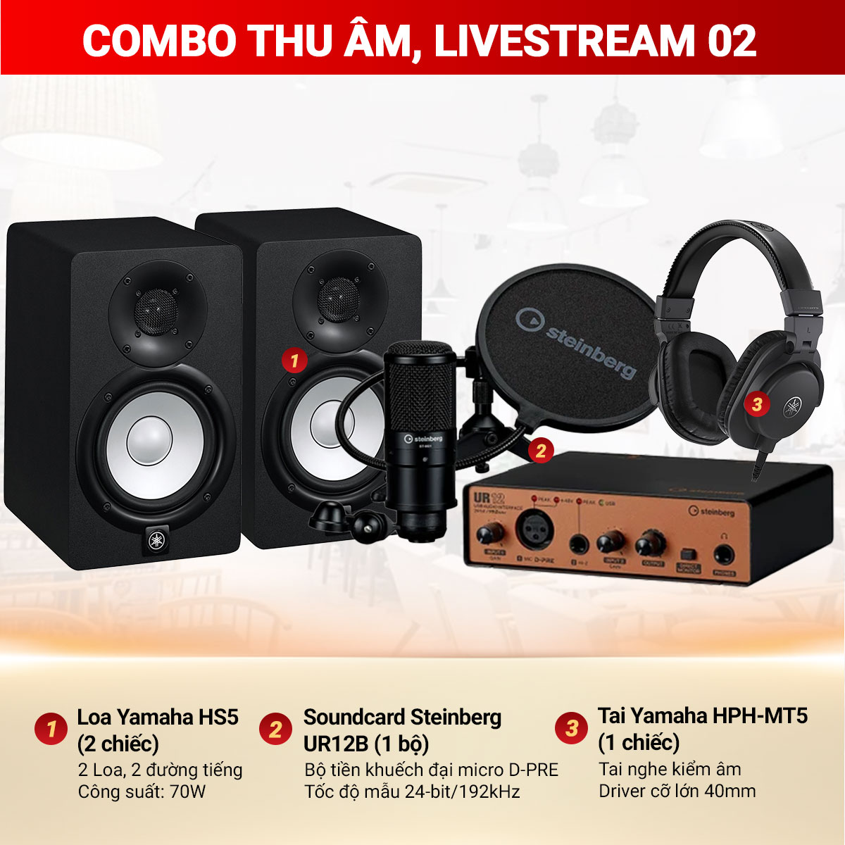 Combo thu &acirc;m, Livestream 02