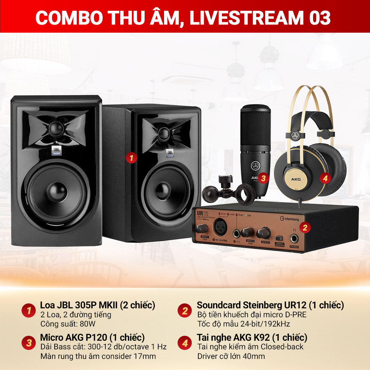 Combo thu &acirc;m, Livestream 03
