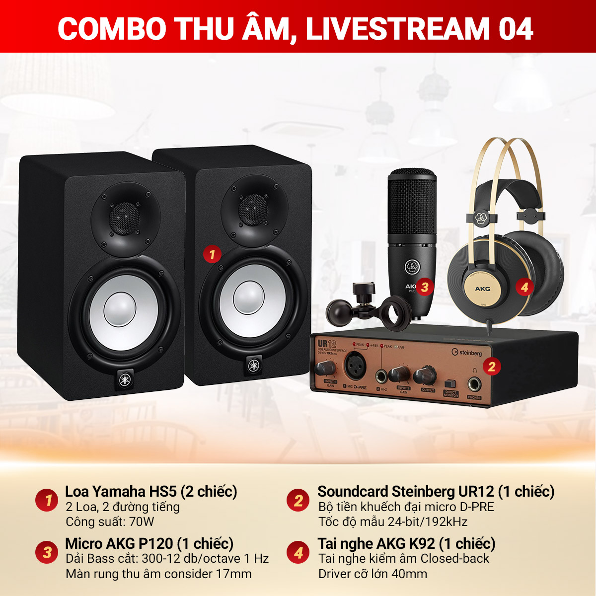Combo thu &acirc;m, Livestream 04