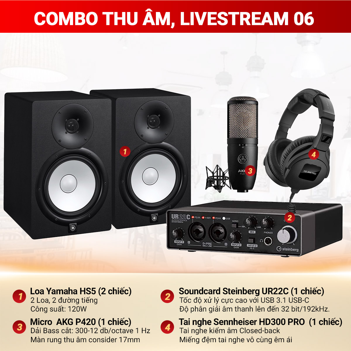 Combo thu &acirc;m, Livestream 06