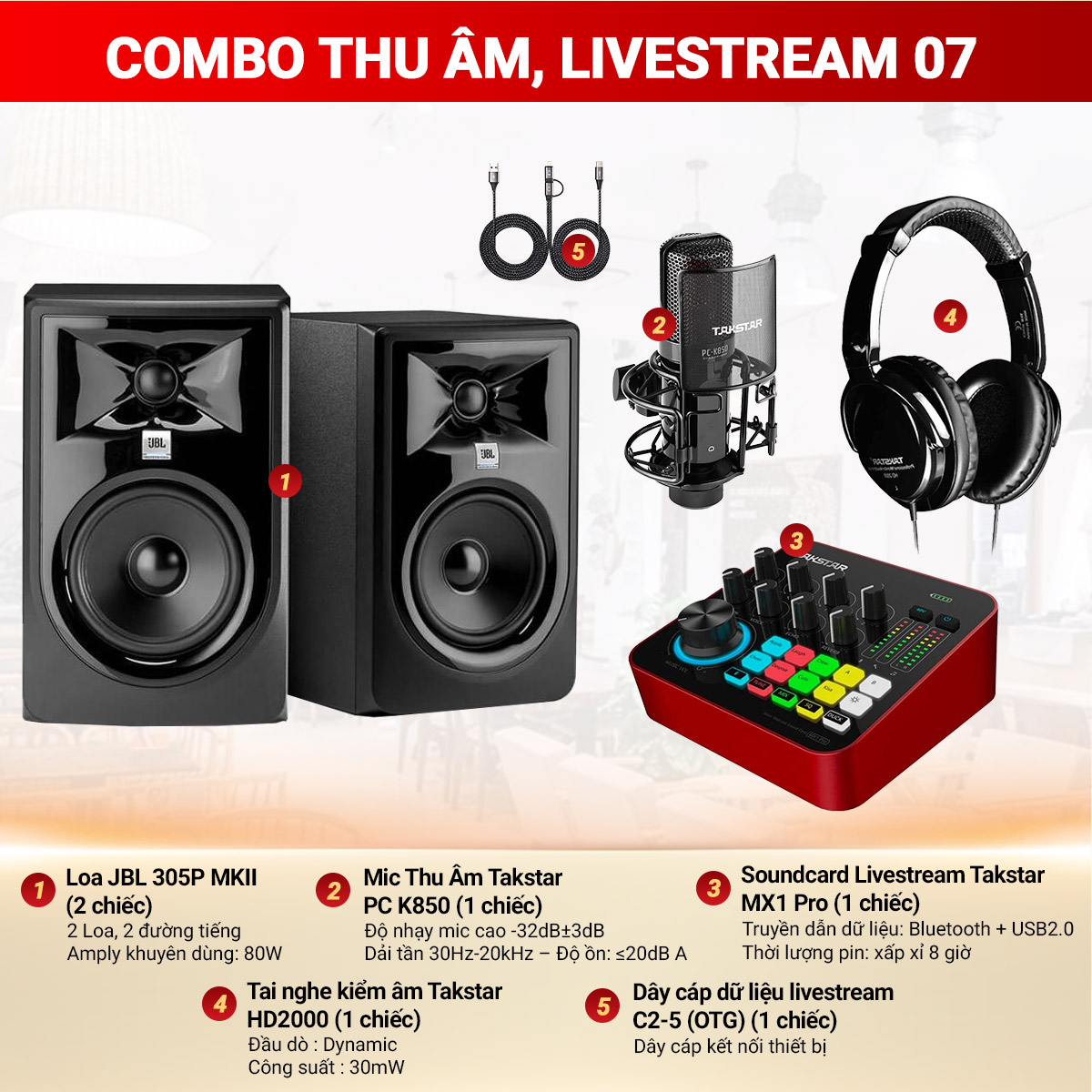 Combo thu &acirc;m, Livestream 07