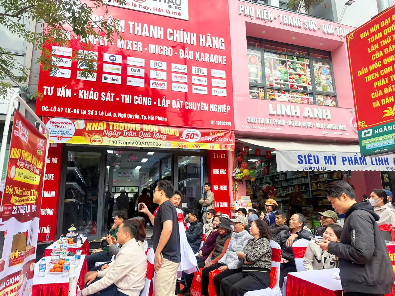 Bảo Châu Elec Lô 47, LK-06, Số 3 Lê Lai, P.Ngô Quyền, TP. Hải Phòng