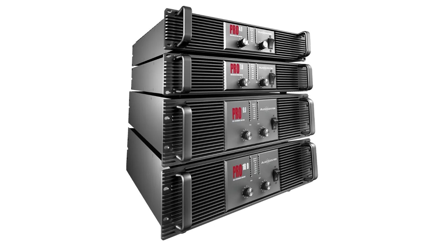 Cục đẩy 2 kênh Audiocenter PRO18.0