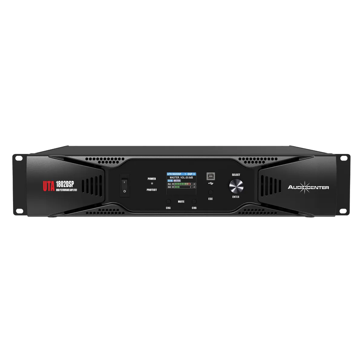 Cục đẩy 2 kênh Audiocenter UTA1802DSP