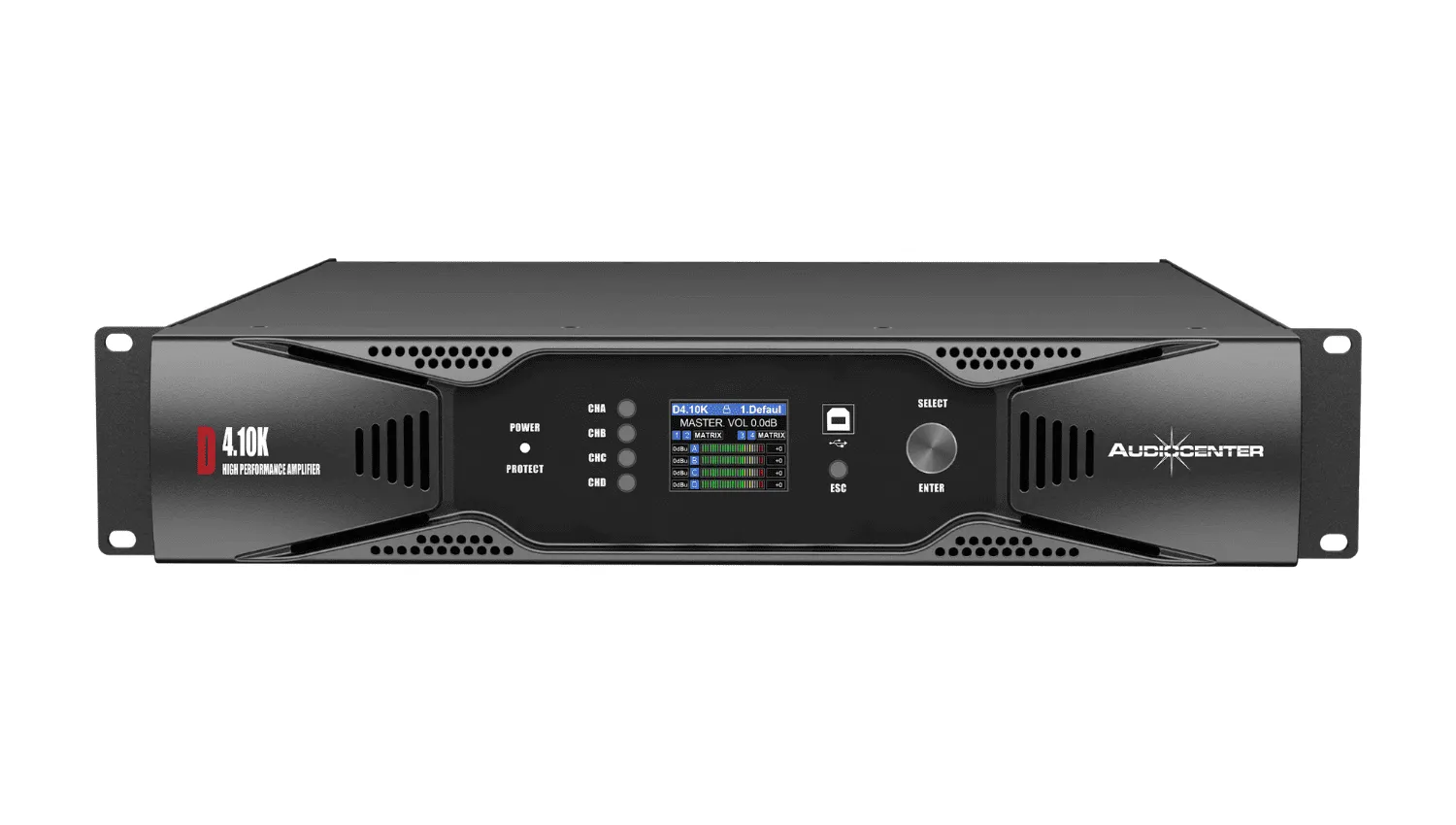 Cục đẩy 4 kênh Audiocenter D4.10K