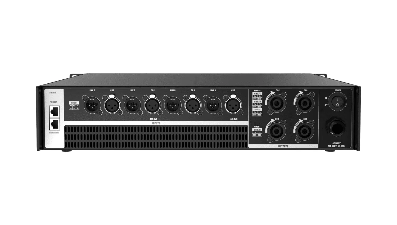 Cục đẩy 4 kênh Audiocenter D4.10K