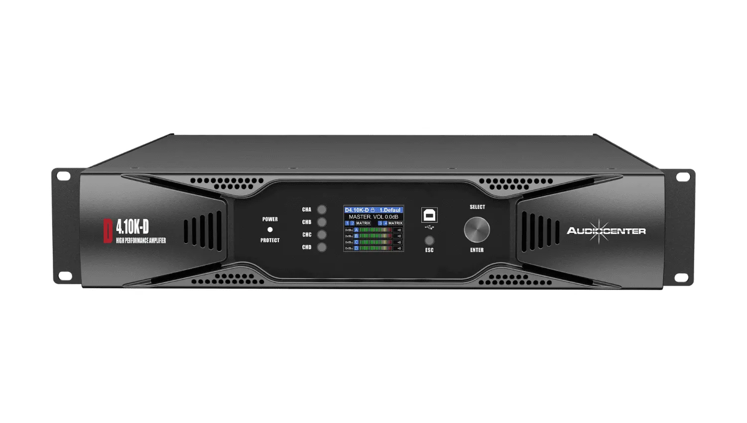 Cục đẩy 4 kênh Audiocenter D4.10K-D